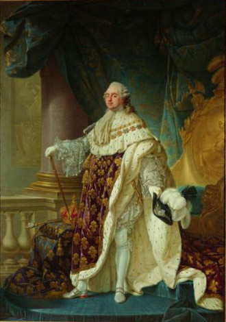 Konig Ludwig XVI. (1754-1793) von Frankreich im Kronungsornat